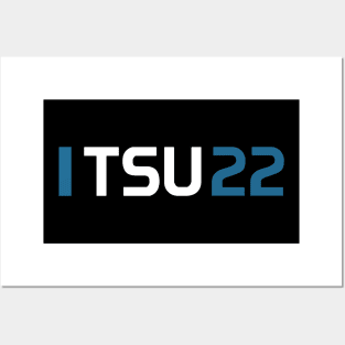 TSU 22 Design - White Text Posters and Art